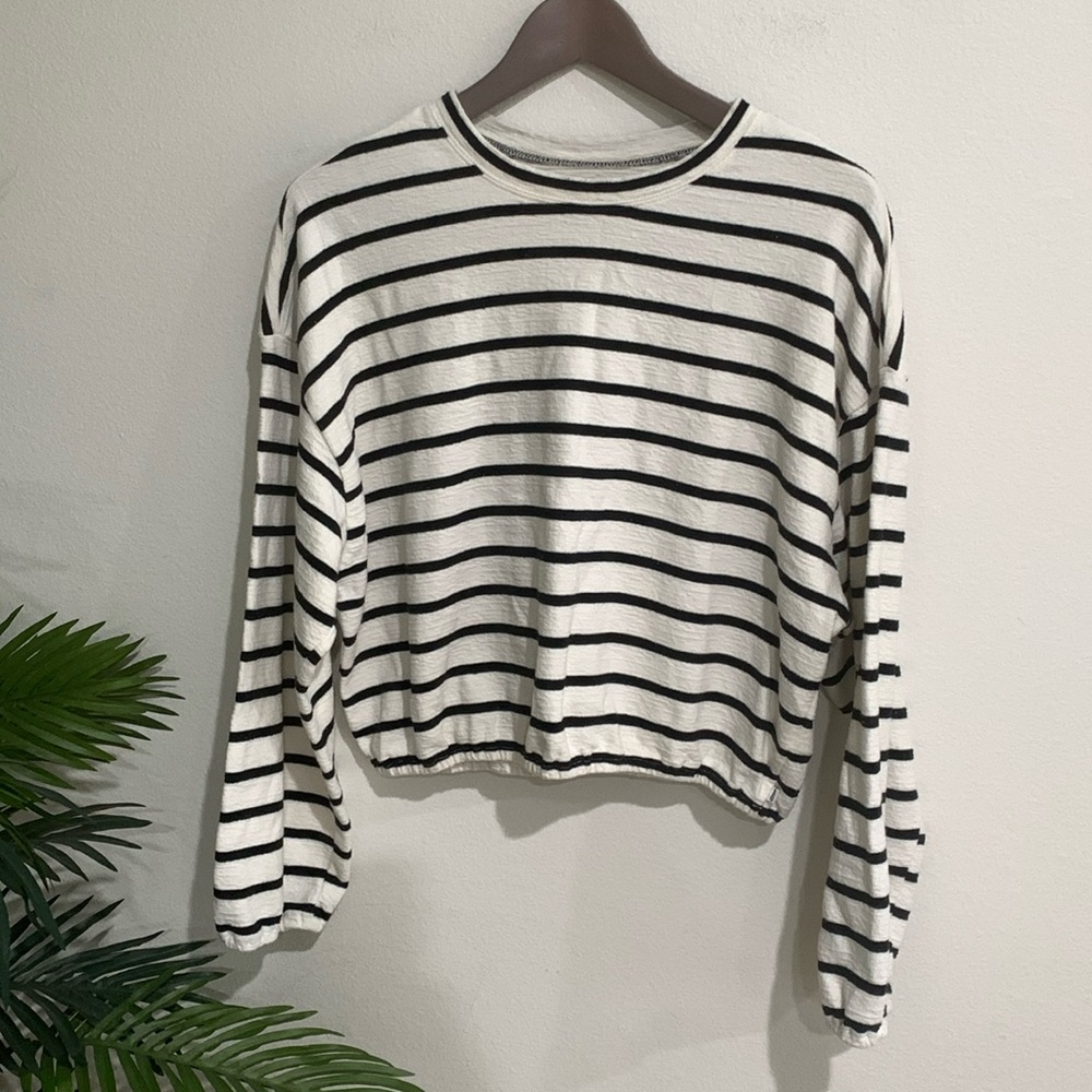 Striped Crop Top